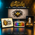 PC + Tablet Wallpapers — Bee Sober Digital Pack
